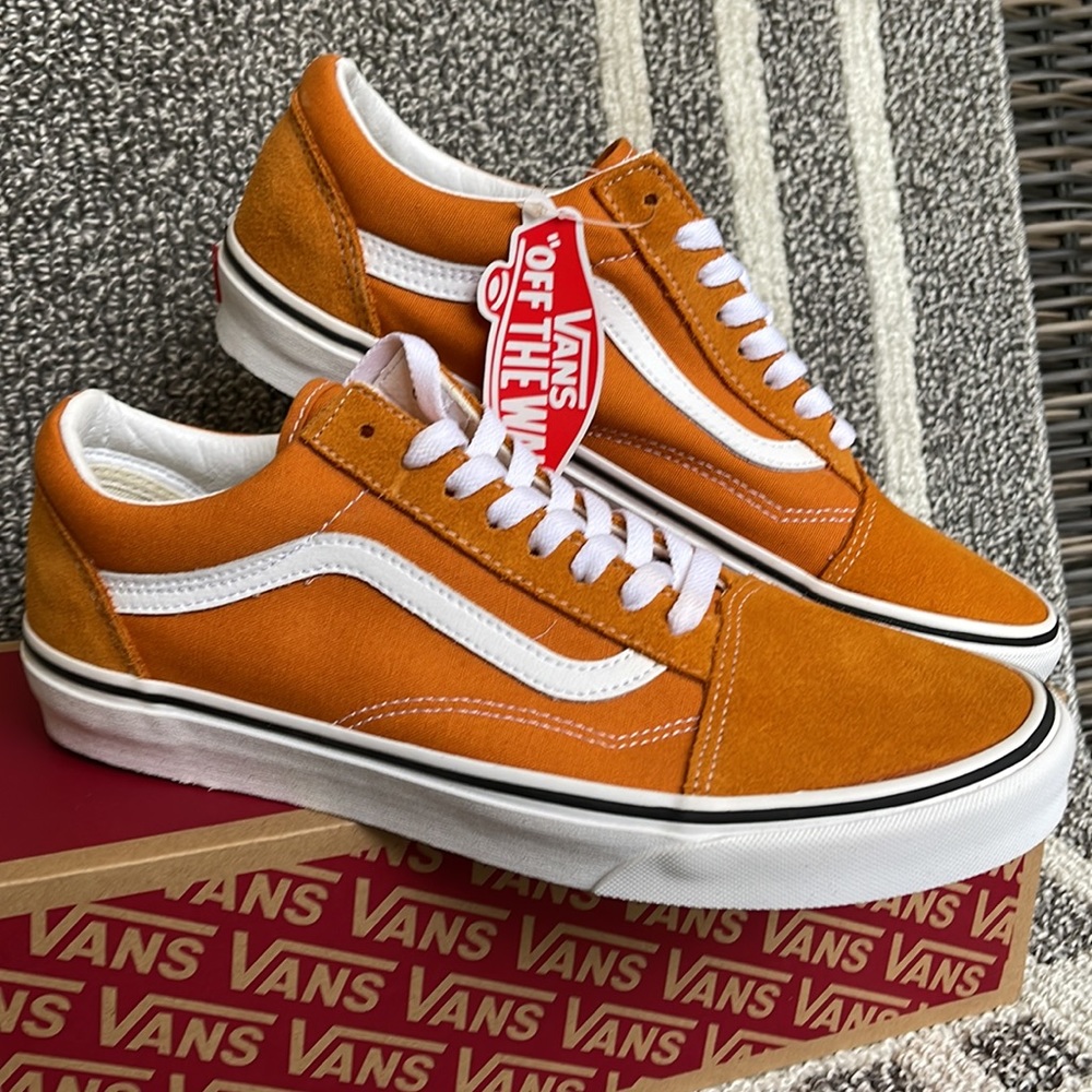 Vans Old Skool Desert Sun / True White MENS - Picture 6 of 16